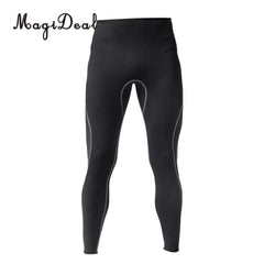 Men Wetsuit Pants Black 3mm - Neoprene Wetsuit Pants for Surfing, Snorkeling, Kayaking, Sports S-XL - dealskart.com.au