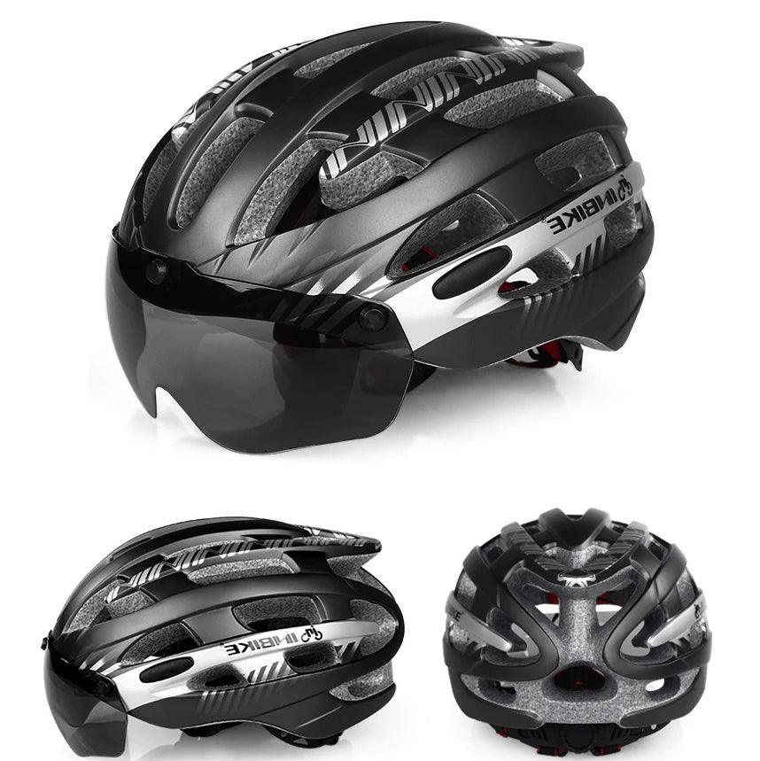 In-Bike Unisex Cycling Helmet with Goggles - dealskart.com.au
