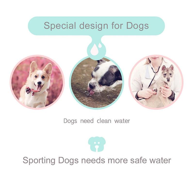 350/550ml Portable Pet Dog Water Feeder Bottle - dealskart.com.au