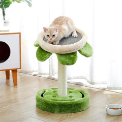 Pet Accessories- Mushroom Tree Innovative Scratcher and Climber For Cats - dealskart.com.au