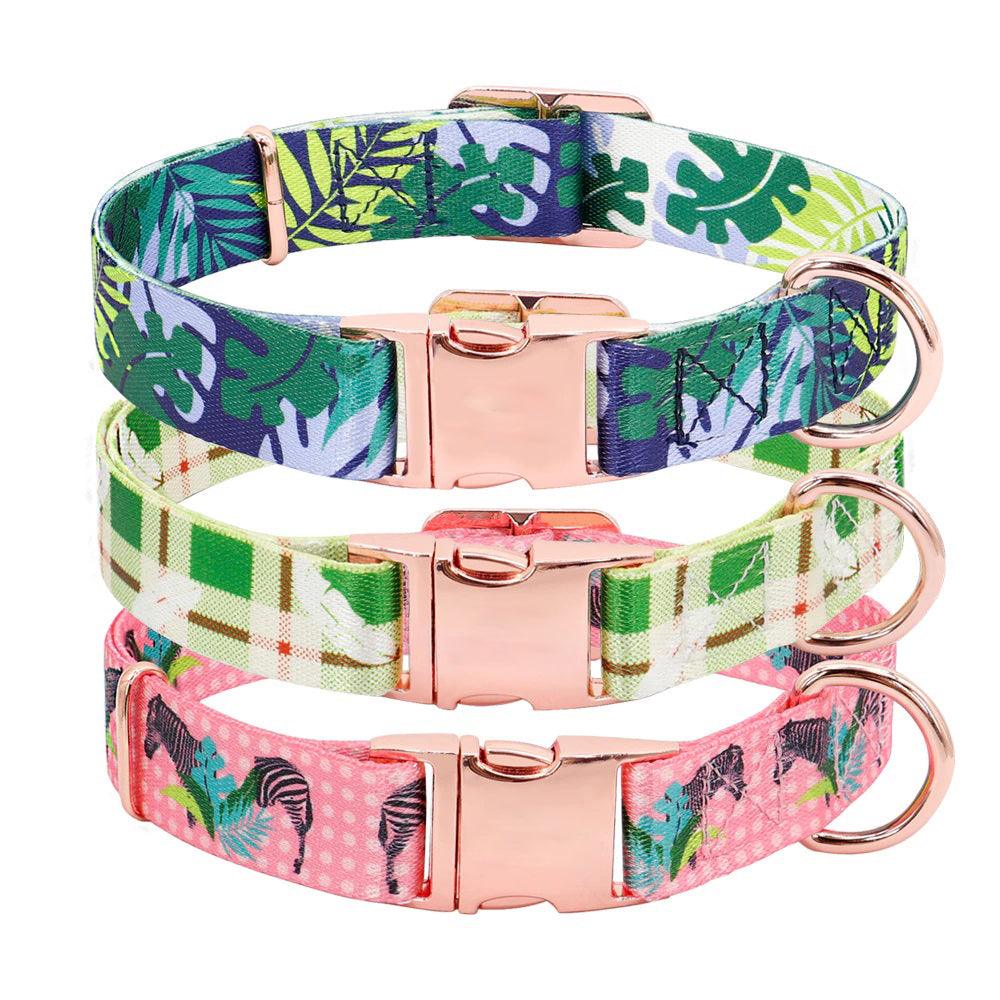 Daisy Floral Pattern Collar for Small, Medium and Large-sized Dogs - dealskart.com.au