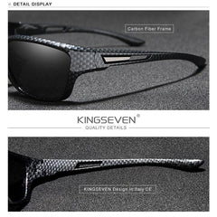 Kingseven Unisex Polarised Glasses- UV400 protection - dealskart.com.au