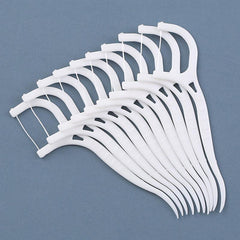 50/100 PCs Dental Flosser Picks | Interdental Brush Dental Floss | Oral Hygiene - dealskart.com.au