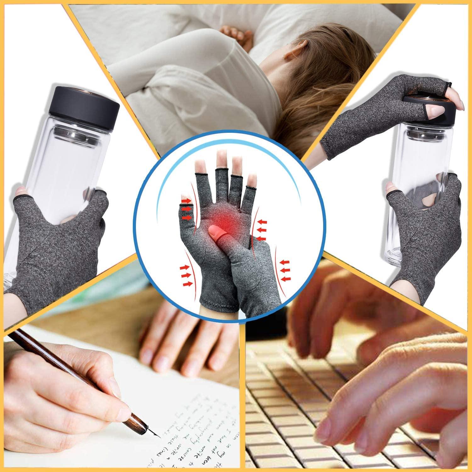 Wrist Support- 1 Pair Compression Arthritis Therapy Gloves - dealskart.com.au
