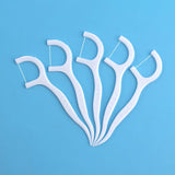 50/100pcs Dental Floss Picks | Tooth Flosser | Oral Care - dealskart.com.au