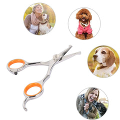 Pet Accessories- Professional Stainless-Steel Pet Hair Grooming Scissors - dealskart.com.au