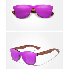 Kingseven Natural Wooden Polarised Sunglasses - dealskart.com.au