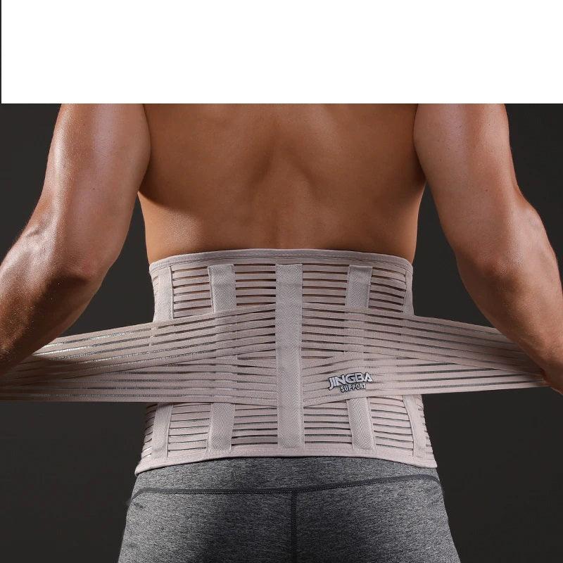 Waist Support- Jingba Waist Spine Back Support Belt - dealskart.com.au