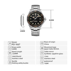 Men’s Mechanical Luxury Automatic Wristwatch (Japanese Technology) - dealskart.com.au