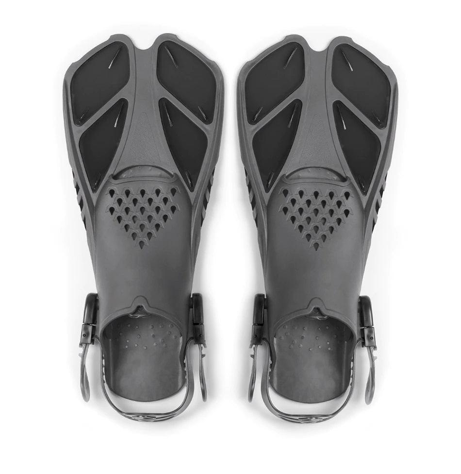 Adjustable Swimming Fins Beginners Watersports Equipment - dealskart.com.au