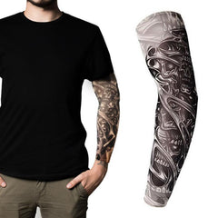 Arm Sleeve- 1/2Pcs Outdoor Sports Fashion Tattooed Arm Sleeve - dealskart.com.au