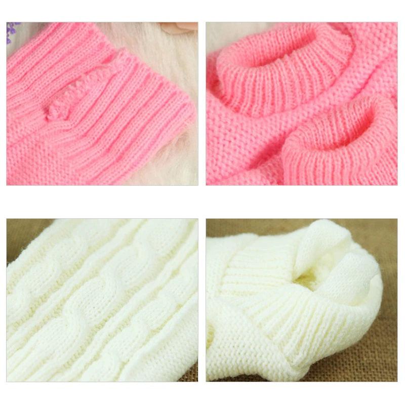 Pet Accessories- Pet Sweater Wooly Warm Outfit - dealskart.com.au