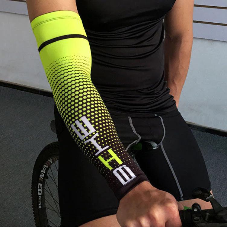Arm Protection Sleeve- 1 Pair Stylish Arm Protection Sleeve for Running, Sports and Outdoors - dealskart.com.au