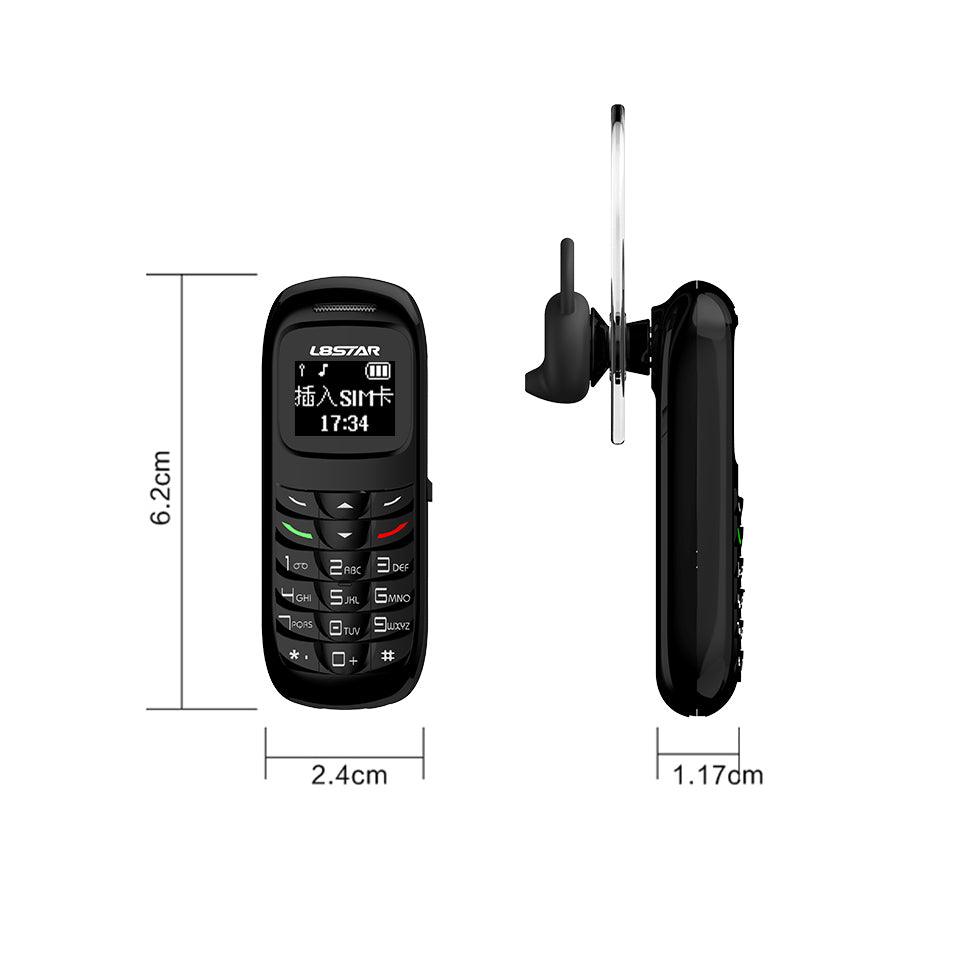 UNIWA Mini Mobile L8Star BM70 Bluetooth GSM Phone - dealskart.com.au