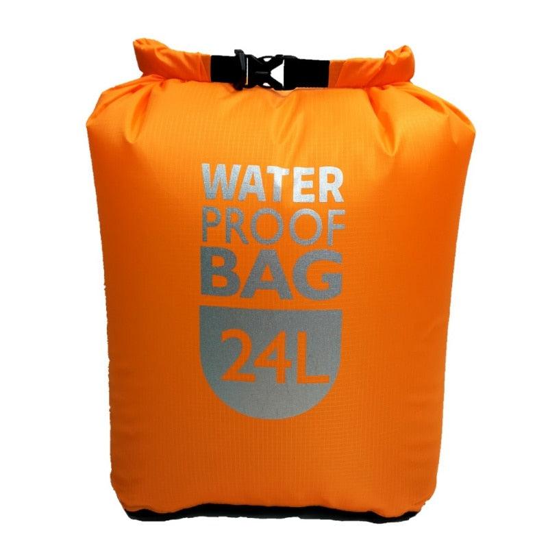 Waterproof Dry Bag Sack 6L/12L/24L for Swimming Rafting Kayaking Boating Outdoors - dealskart.com.au