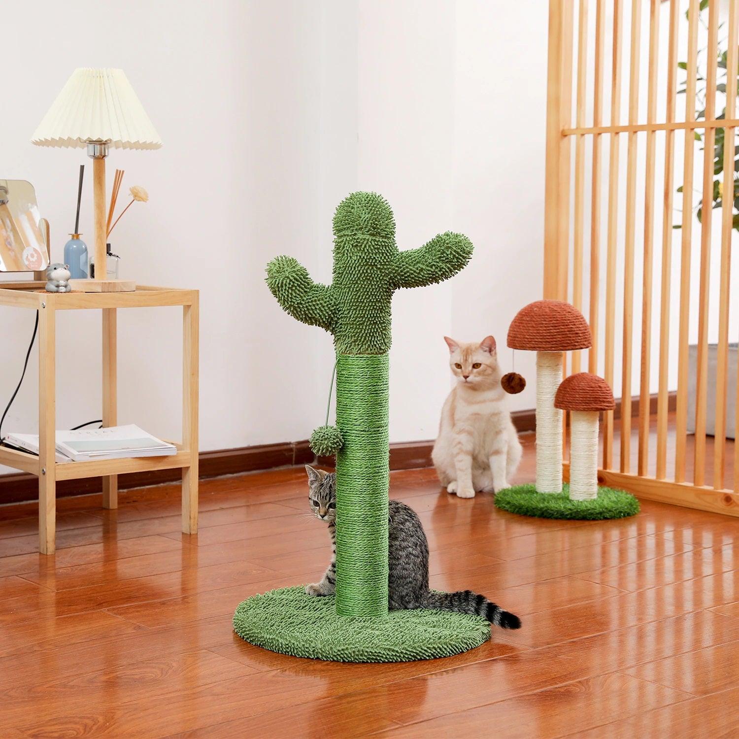 Pet Accessories- Mushroom Tree Innovative Scratcher and Climber For Cats - dealskart.com.au