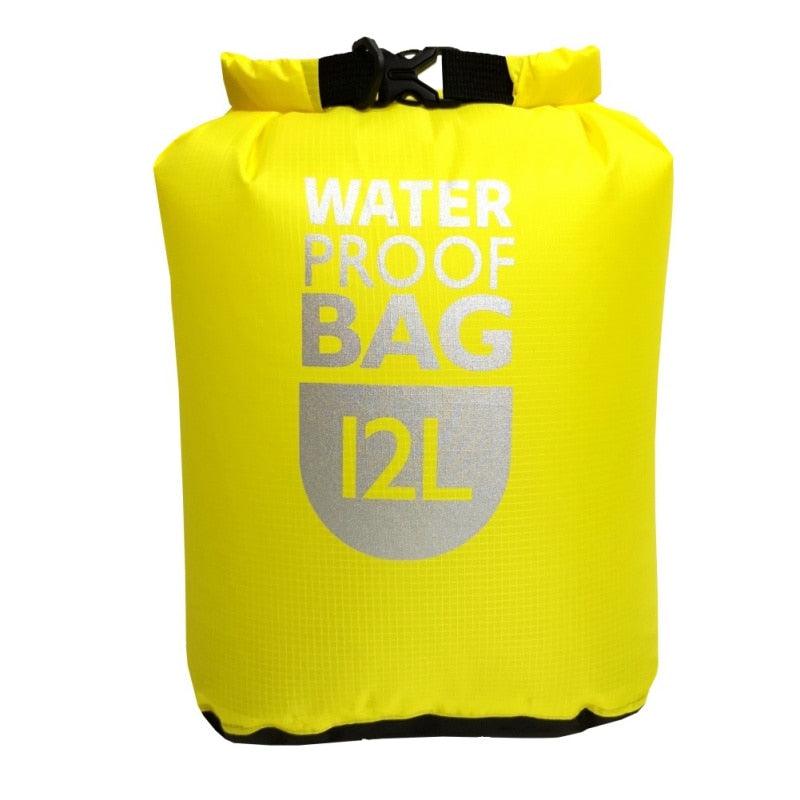 Waterproof Dry Bag Sack 6L/12L/24L for Swimming Rafting Kayaking Boating Outdoors - dealskart.com.au