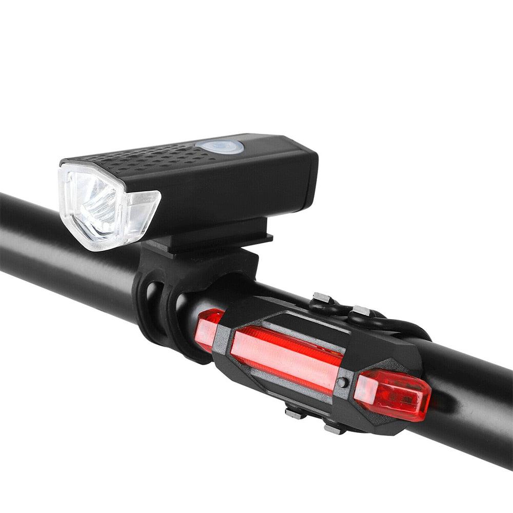 USB Rechargeable Waterproof Bike Flashlight Lamp - dealskart.com.au