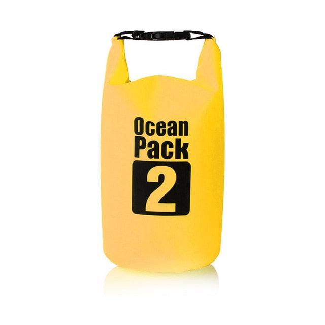 PVC Waterproof Bag 5L 10L 20L Outdoor Swimming Bag Diving Compression Storage Dry Bag For Man Women Kayaking Backpack - dealskart.com.au