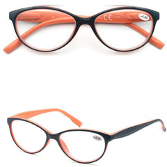 Women’s Cat-eye Reading Glasses with Spring Hinge Diopter +1.0 +4.0 - dealskart.com.au