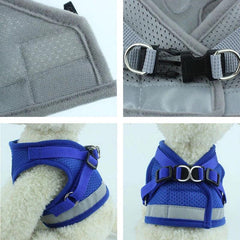 Breathable Pet Vest with Reflective Strips - dealskart.com.au