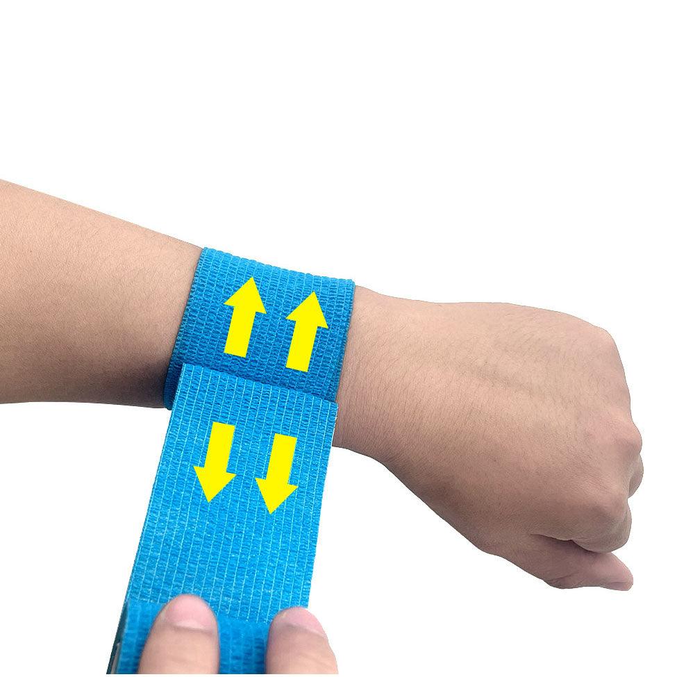 4.8m Self Adhesive Elastic Wrap Tape Bandage Elastoplast - dealskart.com.au