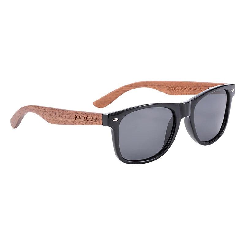 Walnut Wood Sunglasses with Polarised Lens Unisex - dealskart.com.au