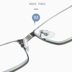 Yooske Stainless Steel Men’s Reading Glasses- +1.0 1.5 2.0 2.5 3 3.5 4.0 - dealskart.com.au