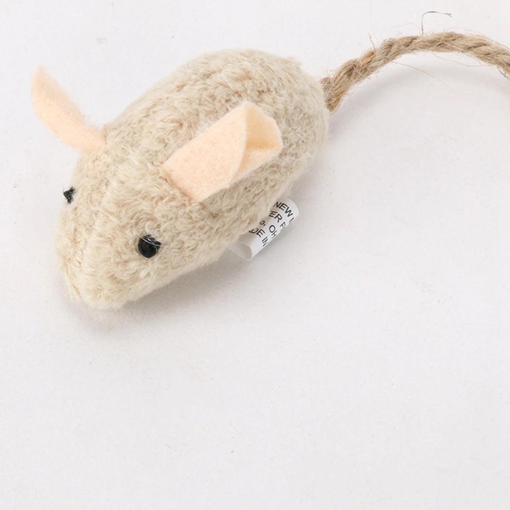 Pet Accessories- 3Pcs Soft Mouse Playing Toy - dealskart.com.au