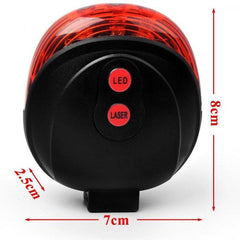 Bicycle LED Rear Waterproof Safety Tail Light - dealskart.com.au