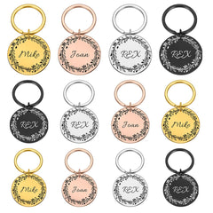 Personalised ID Tag Pendants for Dogs and Pets- Multicolour - dealskart.com.au