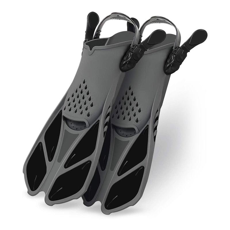 Adjustable Swimming Fins Beginners Watersports Equipment - dealskart.com.au