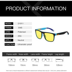 Unisex Night Vision Polarised Anti-Glare Sunglasses - dealskart.com.au