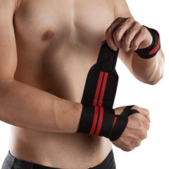 Sports Accessories- Weightlifting Elastic Breathable Wrist Support Strap - dealskart.com.au