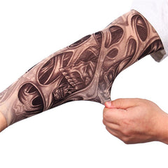 Arm Sleeve- 1/2Pcs Outdoor Sports Fashion Tattooed Arm Sleeve - dealskart.com.au