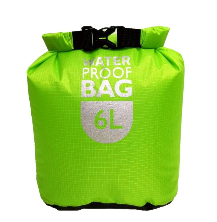 Outdoor Waterproof Dry Bag Pack Sack 6L12L 24L for Swimming Rafting Kayak River Trekking Floating Sailing Canoing Cooler Box - dealskart.com.au