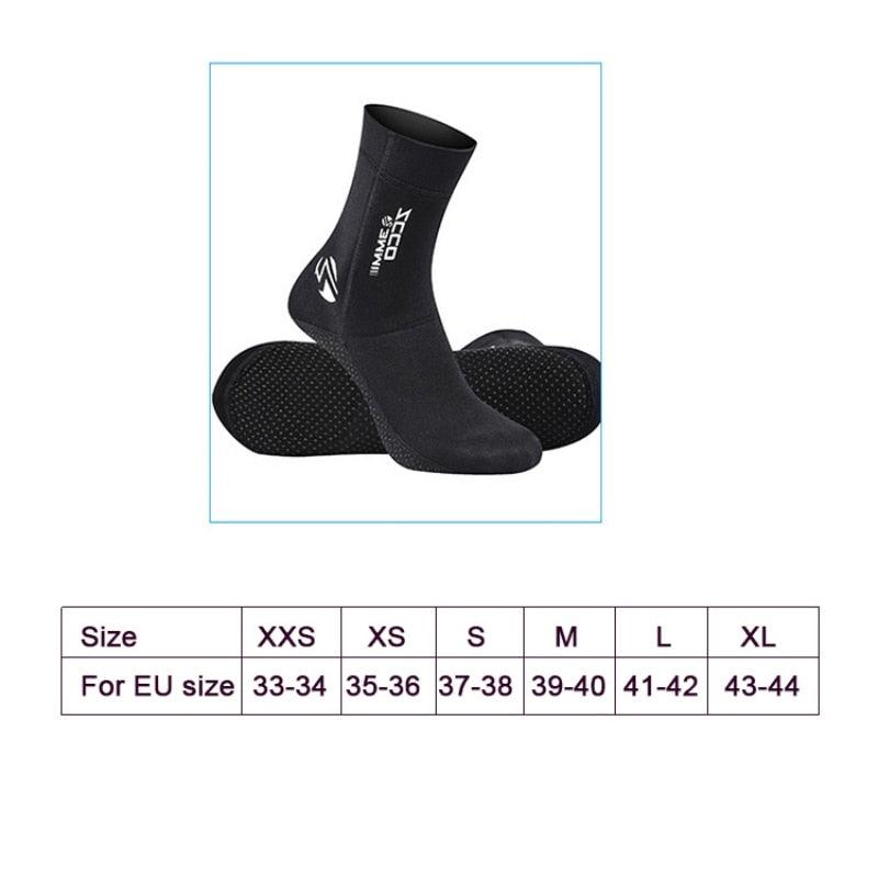 Diving Boots Non-Slip Wet Shoe - 3mm Neoprene Diving Boots - dealskart.com.au