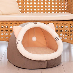 Pet Accessories- Warm Soft Cushy Sleeping Nest for Cats - dealskart.com.au