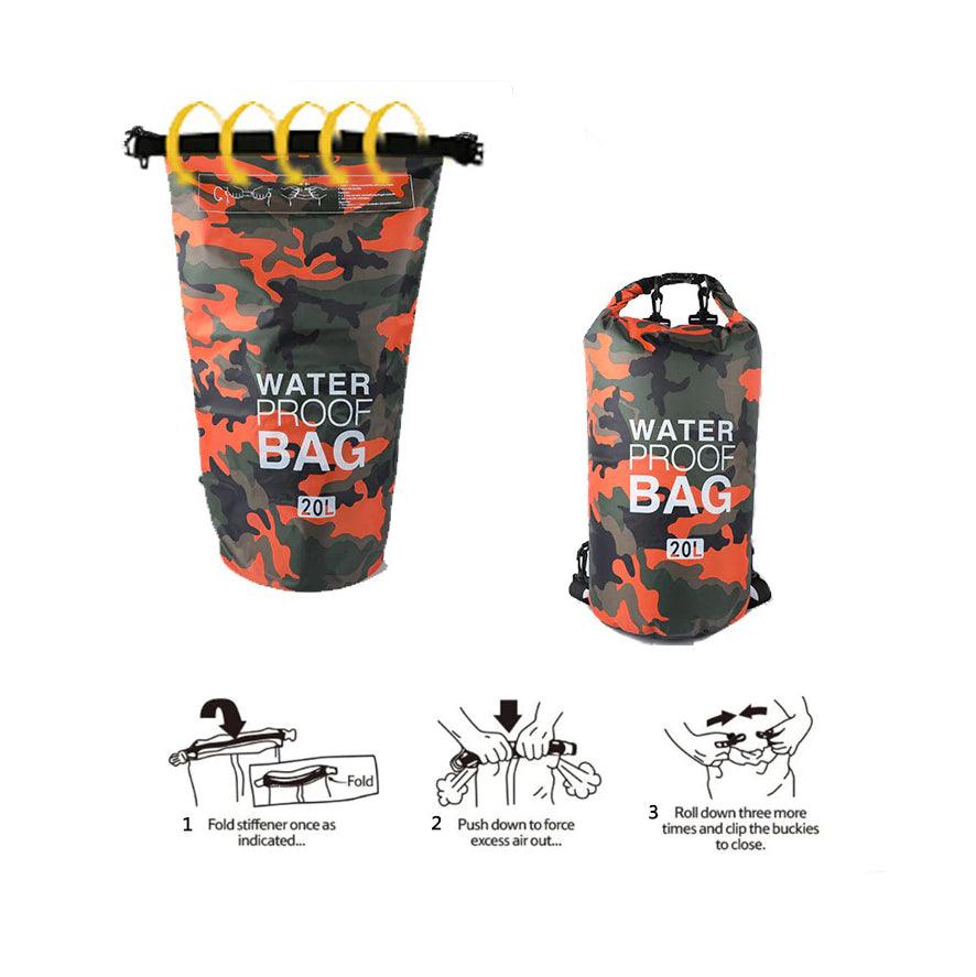 Waterproof Dry Pack Sack for Swimming,Kayaking and Outdoors | 2L - 30L - dealskart.com.au