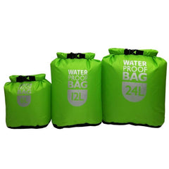 Outdoor Waterproof Dry Bag Pack Sack 6L12L 24L for Swimming Rafting Kayak River Trekking Floating Sailing Canoing Cooler Box - dealskart.com.au