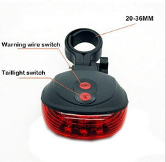 Bicycle LED Rear Waterproof Safety Tail Light - dealskart.com.au