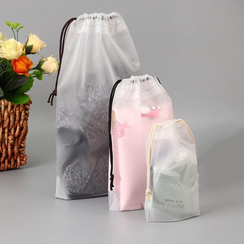 Drawstring Swimming Bags Transparent Beach Storage Bag Waterproof Dry Clothes Family Outdoor Travel Portable Accessories - dealskart.com.au