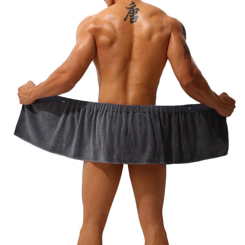 Short Swimming/Beach Towel for Men - Soft Microfiber - dealskart.com.au