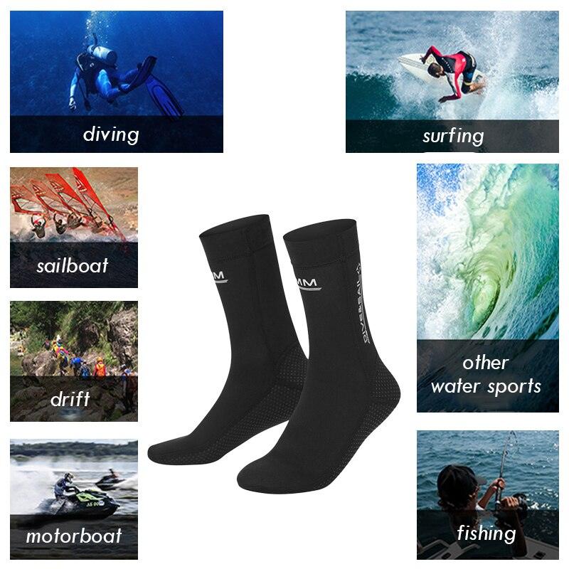 Swimming Wet shoes - 3mm Neoprene Diving Beach Wet Shoes Unisex - dealskart.com.au