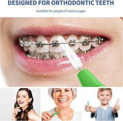 20Pcs Orthodontic Interdental Flosser for Braces - dealskart.com.au