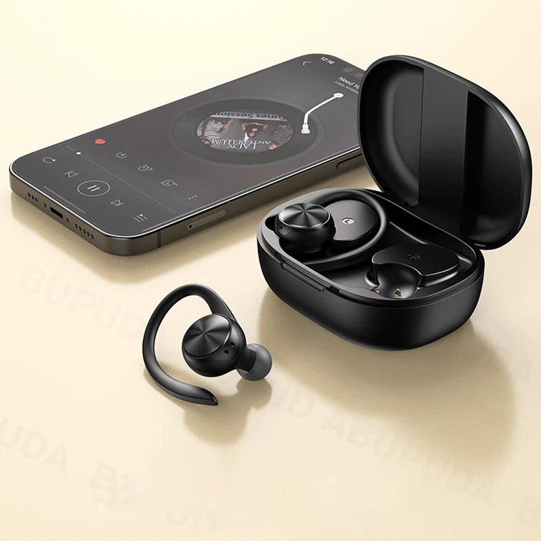 Sports Bluetooth Wireless Earphone with Mic | IPX5 Waterproof | HiFi Stereo Earbuds - dealskart.com.au