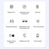 Sports Bluetooth Wireless Earphone with Mic | IPX5 Waterproof | HiFi Stereo Earbuds - dealskart.com.au