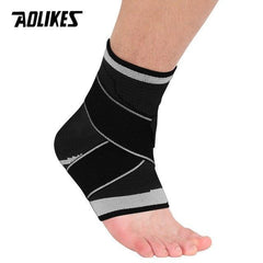 AOLIKES Ankle Support Neoprene Compression Brace with Adjustable Velcro - dealskart.com.au