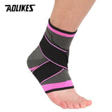 AOLIKES Ankle Support Neoprene Compression Brace with Adjustable Velcro - dealskart.com.au