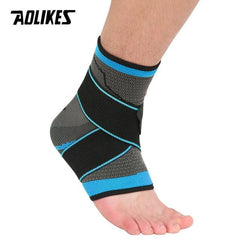 AOLIKES Ankle Support Neoprene Compression Brace with Adjustable Velcro - dealskart.com.au